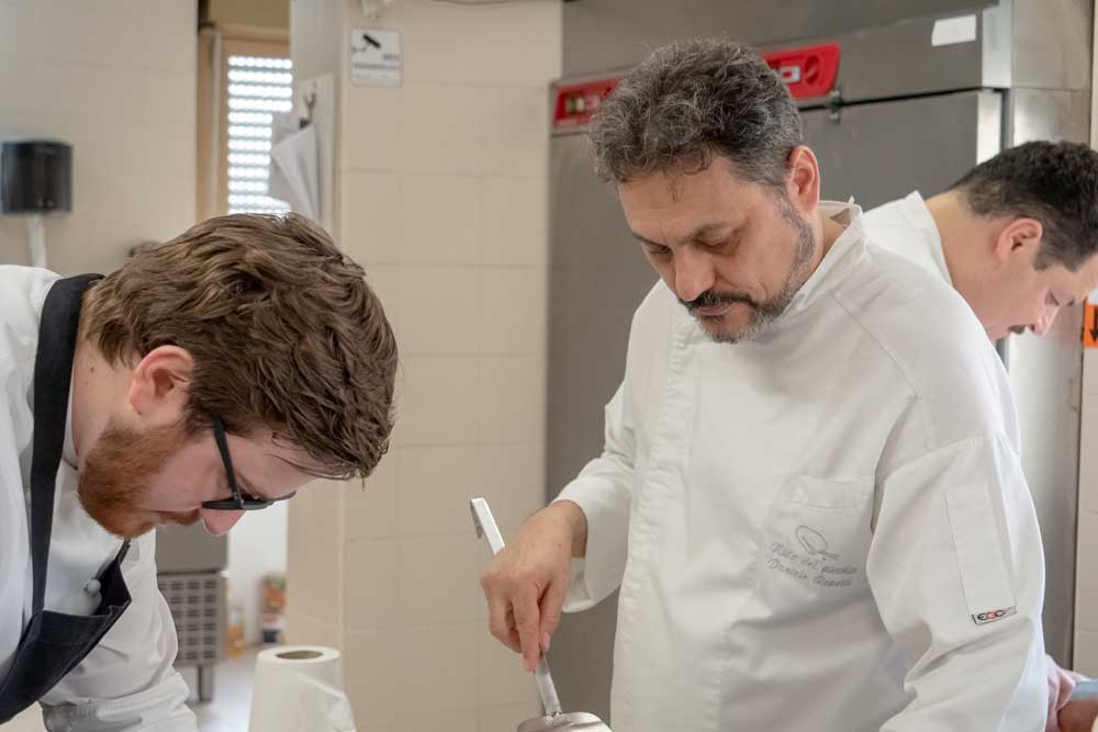 Daniele Repetti, chef stellato del Nido del Picchio