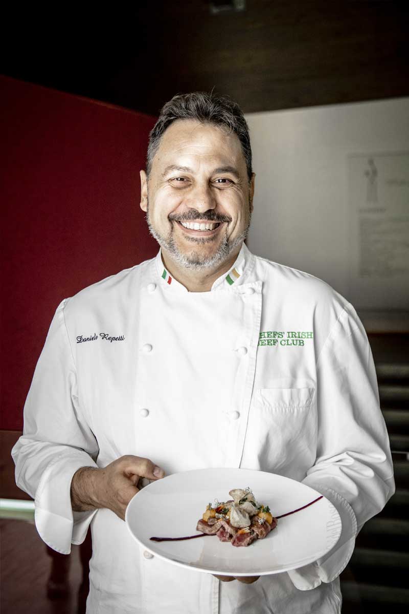 Daniele Repetti, chef stellato del Nido del Picchio